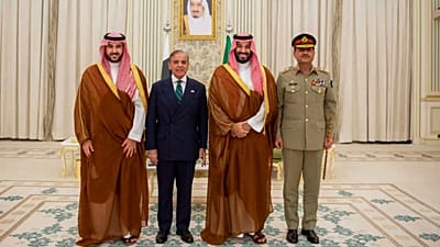 دیدار رهبران پاکستان و عربستان