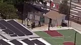 Aerials of Islamic center in San Diego where police respond to an active shooter