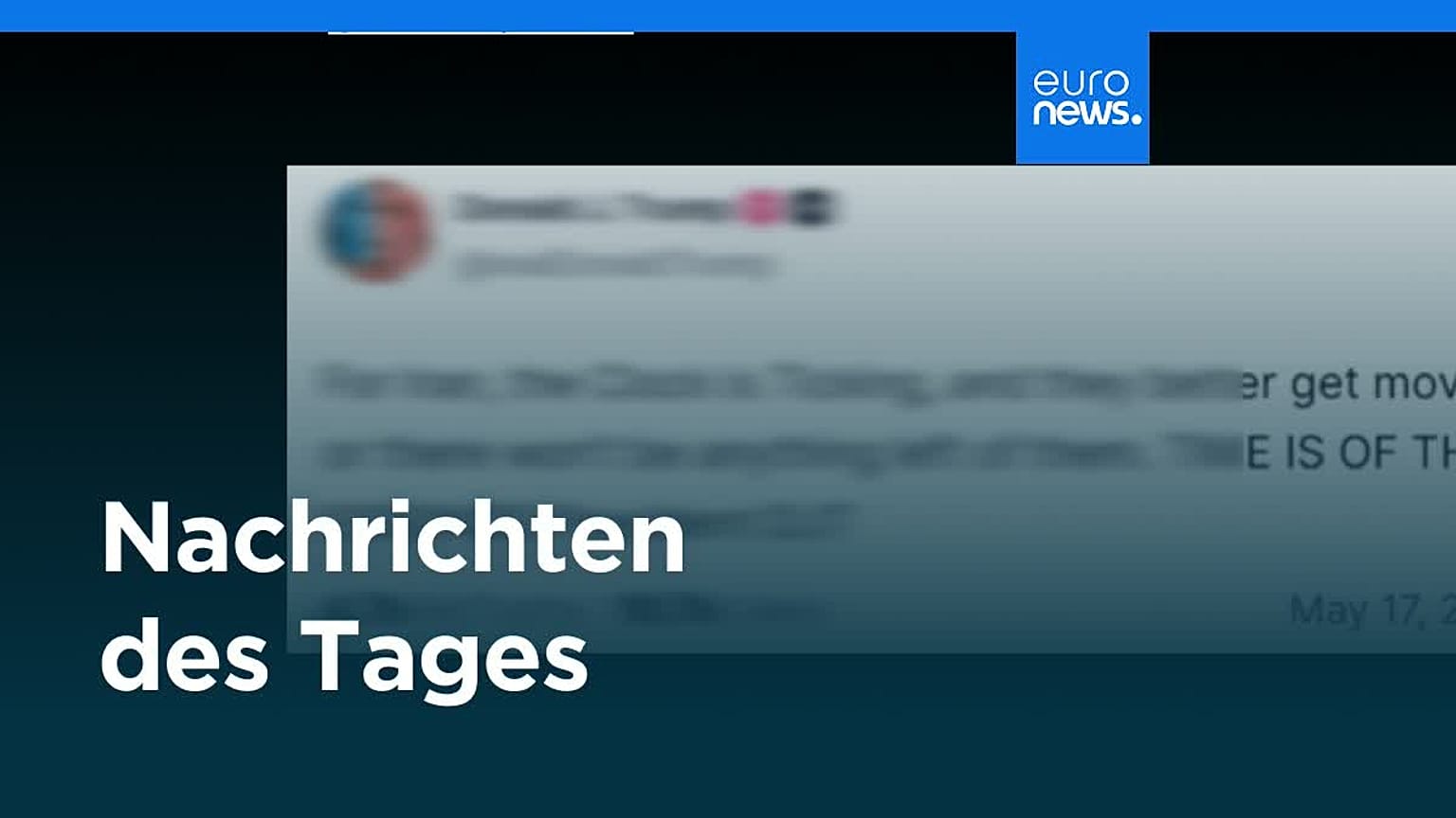 Nachrichten des Tages | 19. Mai 2026 - Morgenausgabe