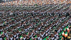 Parade der Iranischen Revolutionsgarden