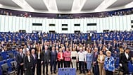 The European Order of Merit is a recognition "of significant contributions to European integration and the defence of European values"