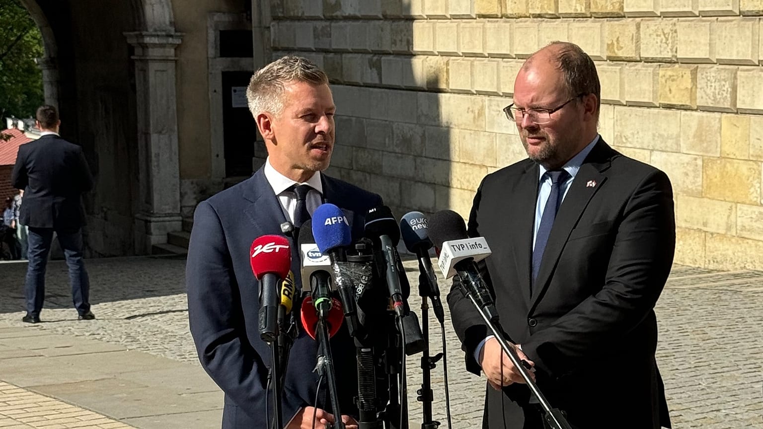 Magyar Péter Krakkóban 2026. május 19-én