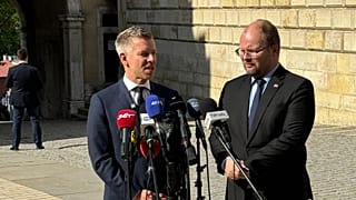 Magyar Péter Krakkóban 2026. május 19-én