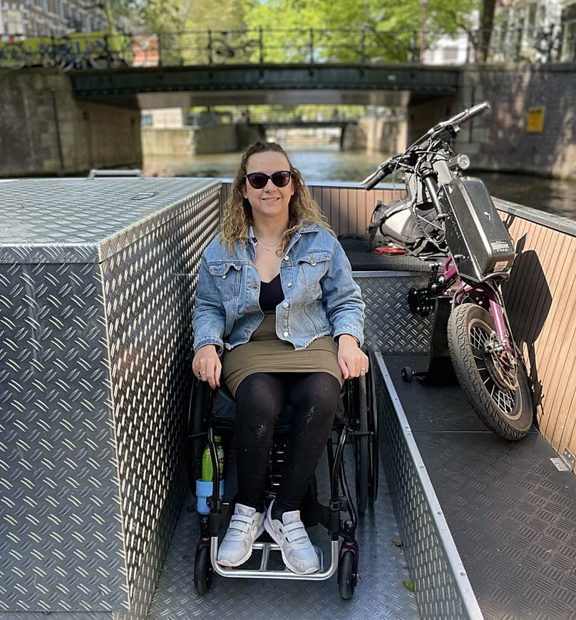 Carrie-Ann Lightley est une grande admiratrice d’Amsterdam pour les voyages accessibles