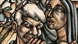 „La Plegaria“ zeigt die Religiosität und die Angst mehrerer Landarbeiter über ihre Gesten der Andacht.