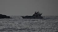 Las fuerzas navales israelíes escoltan una embarcación de la Flotilla con destino a Gaza, confiscada, hasta el puerto israelí de Ashdod tras interceptarla en el Mediterráneo