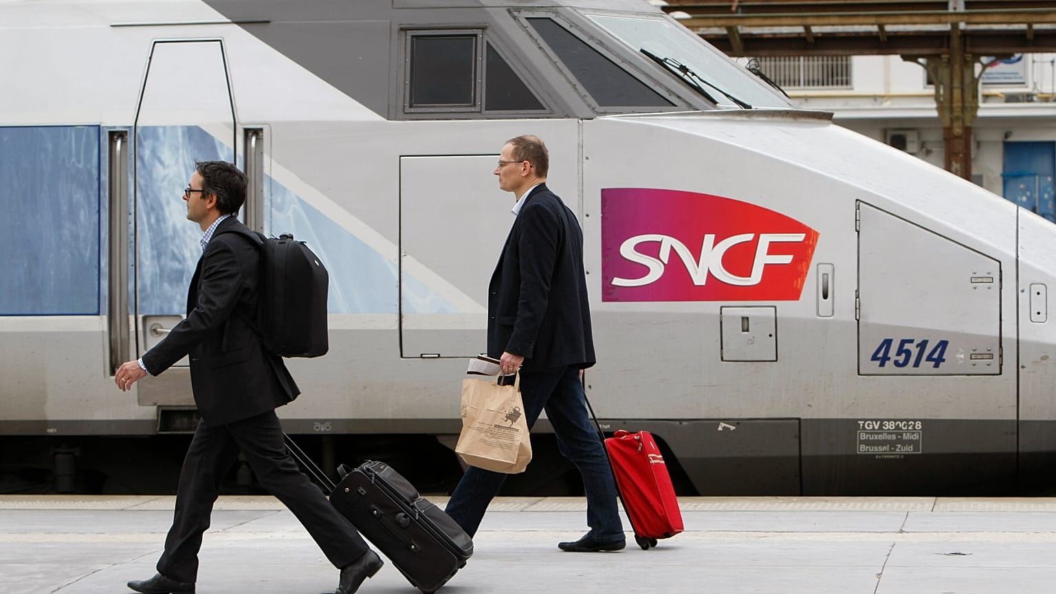 SCNF trains in France