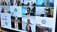 Ukraine's foreign minister shared a photo of the screen with all the participants present at the Wednesday meeting. May 20, 2026 