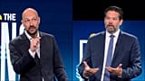MEPs Lukas Mandl (European People's Party) and Marc Botenga (The Left)