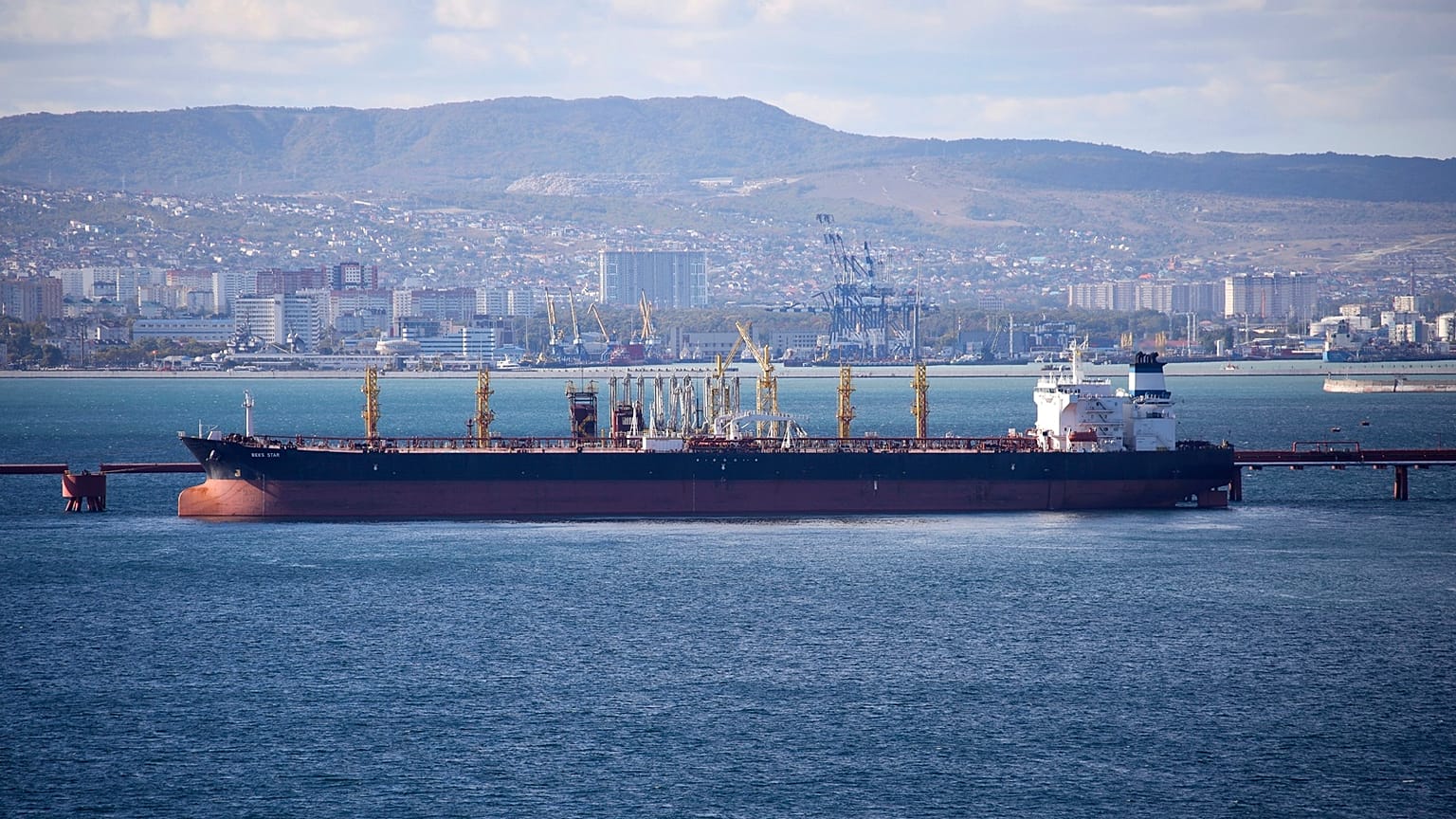 Russian oil is at the centre of Western sanctions.