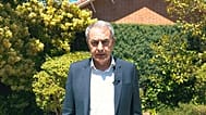 José Luis Rodríguez Zapatero, durante una parte del vídeo que lanzó para defender su inocencia