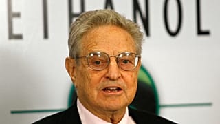 A milliárdos befektető Soros György sajtóértekezleten vesz részt az Ethanol Summit rendezvényen Sao Paulóban 2007. június 5-én