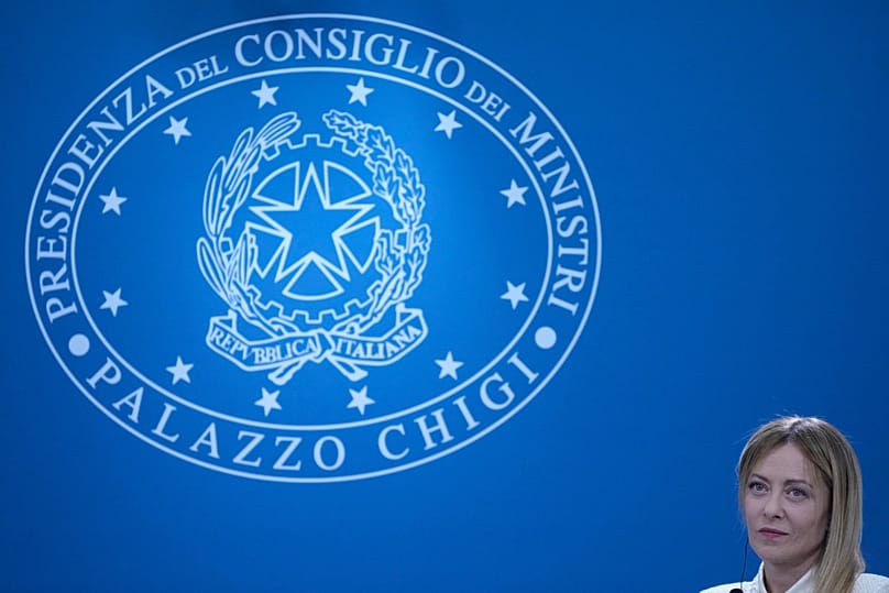 Italian Premier Giorgia Meloni in Rome, 20 May, 2026