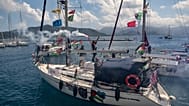 Les navires de la flottille Global Sumud, transportant des militants et de l'aide humanitaire, ont quitté le port de Marmaris, en Turquie, le jeudi 14 mai 2026.