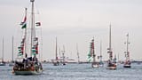 Barcos transportando ativistas e ajuda humanitária para palestinianos em Gaza reposicionam-se no porto de Barcelona