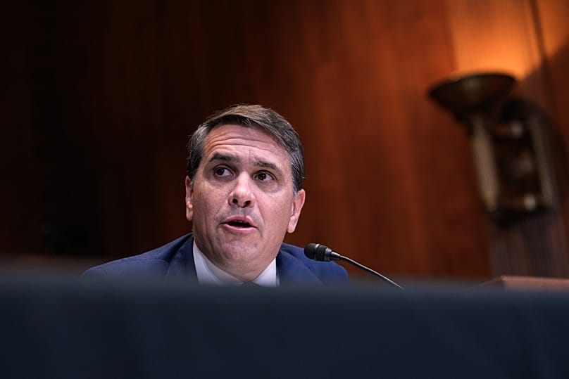 Geçici Başsavcı Todd Blanche, Trump yönetiminin Adalet Bakanlığı bütçe talebini görüşmek üzere düzenlenen alt komite oturumunda ifade veriyor, 19 Mayıs 2026.