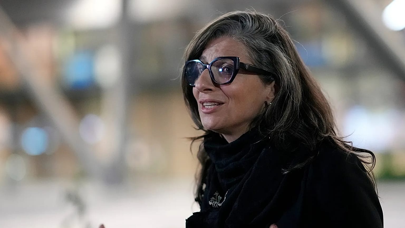 La relatora de la ONU Francesca Albanese.