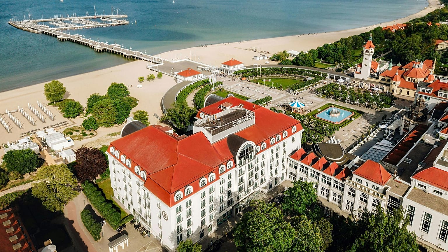 PIKE 2026: Sopot stanie się centrum debaty o przyszłości telekomunikacji. Na zdjęciu hotel Sheraton sopot