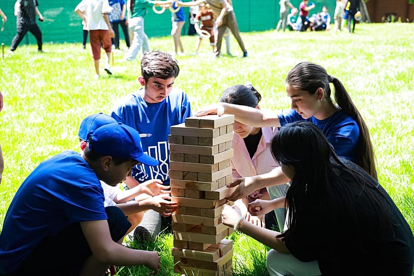 Students took part in sports competitions, team challenges and cultural activities