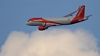 File - An easyJet Airbus A320 takes off from Lisbon early morning, Thursday, 16 June 2022. 