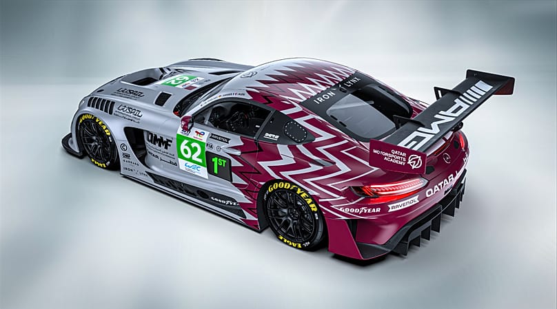 Team Qatar race car livery unveiled ahead of 24 Hours of Le Mans debut.