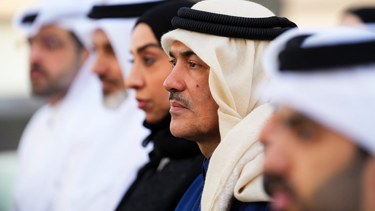 گروهی از مقامات قطری (عکس تزئینی است)
