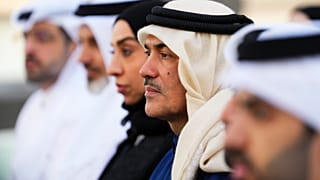 گروهی از مقامات قطری (عکس تزئینی است)
