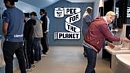«Pee for the Planet»: писсуары и гендерно-нейтральные туалеты на стадионе MFF Eleda.