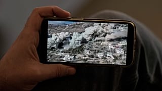  مقطع فيديو نشره الجيش  الإسرائيلي أثناء تفجير قريته العديسة جنوب لبنان