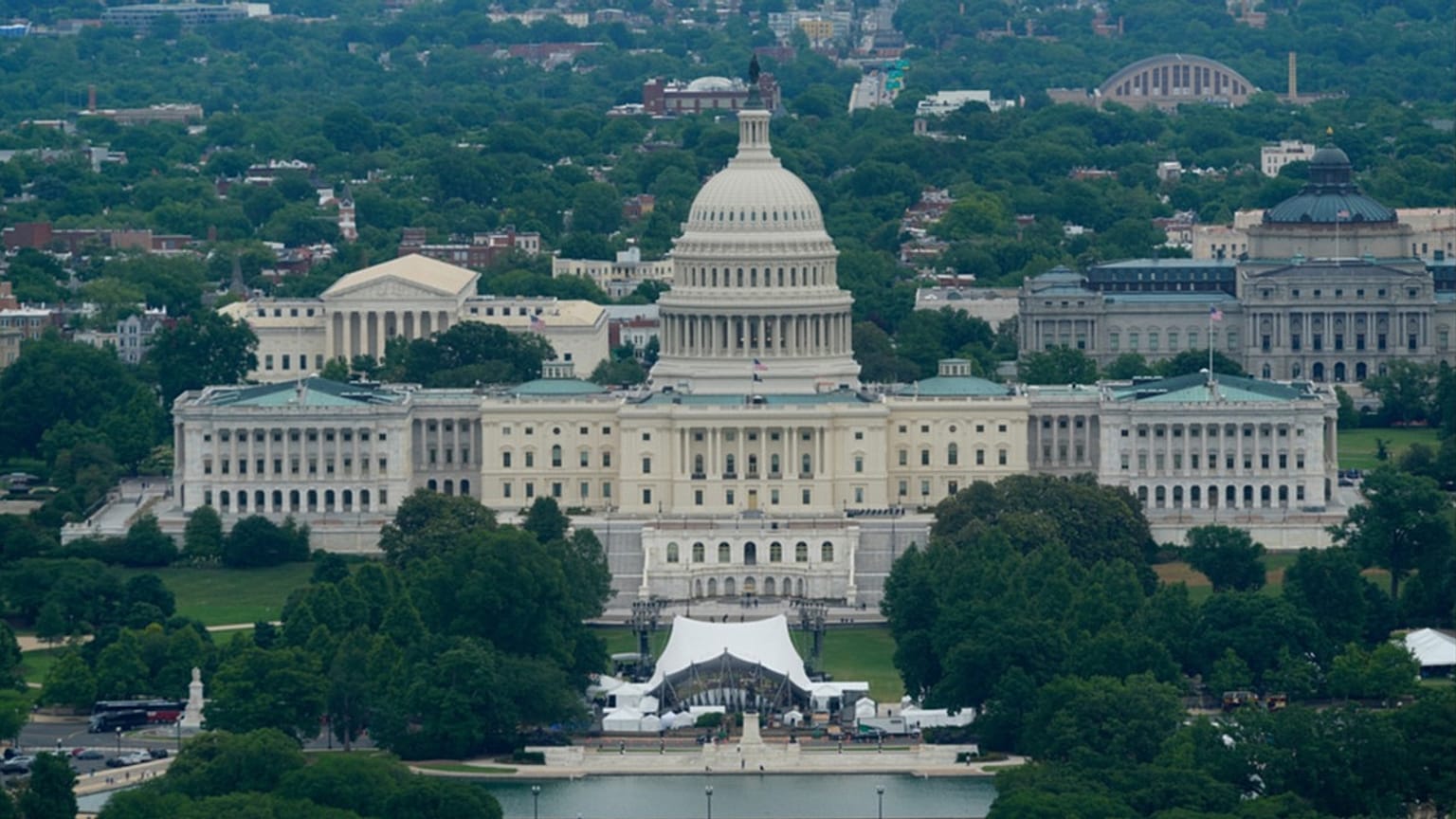 The US Capitol building is seen, Thursday, May 21, 2026, in Washington