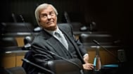 Vincent Bolloré assiste a un'audizione davanti a una commissione d'inchiesta parlamentare all'Assemblea nazionale, a Parigi, mercoledì 13 marzo 2024