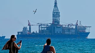 File Photo: An offshore drilling rig off Cyprus.