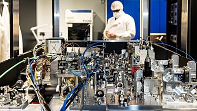 The first quantum computer testbed at the UK’s National Quantum Computing Centre, 2025