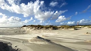 Der Kniepsand ist eine rund 15 Kilometer lange und bis zu zwei Kilometer breite Sandbank, die direkt an die Insel Amrum anschließt.
