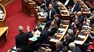 Συζήτηση στην ελληνική βουλή