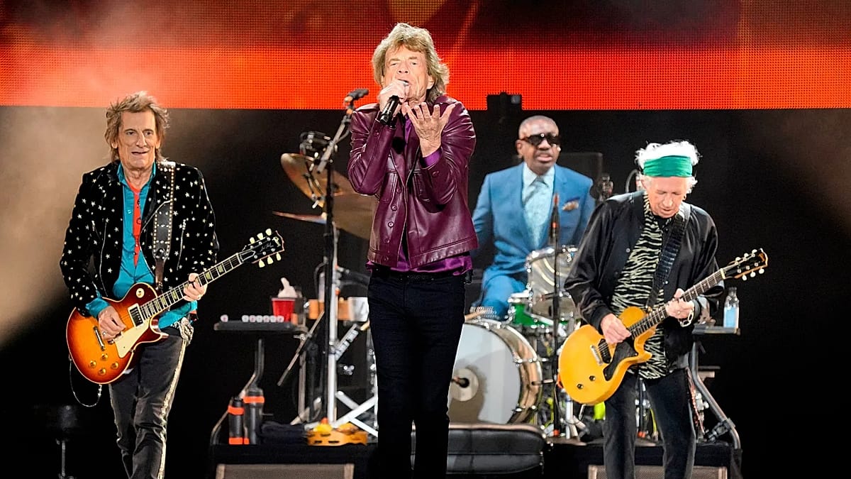 Italian police break up star-studded island party attended by Mick Jagger Italian police break up star-studded island party attended by Mick Jagger