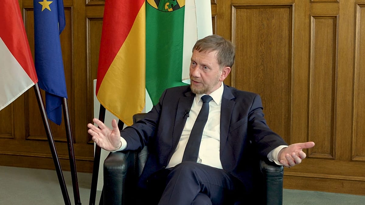CDU-Ministerpräsident von Sachsen: 