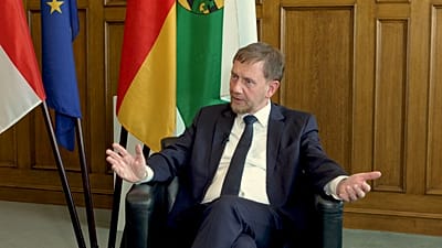 CDU-Ministerpräsident von Sachsen: "Europa ist unsere Lebensversicherung"