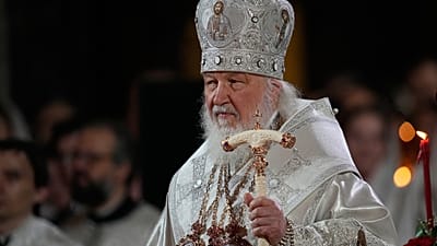 Patriarch Kirill is the head of Russia's Orthodox Church.