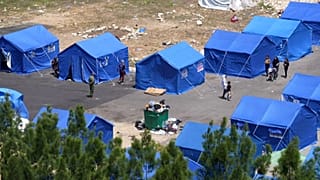 Lebanon opens seafront tent camp in Beirut as Israeli strikes displace 1 million