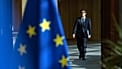 Il commissario europeo per la prosperità e la strategia industriale Stéphane Séjourné arriva alla sede dell'UE a Bruxelles, 21 maggio 2025