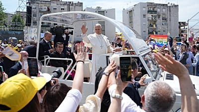 Pope Leo XIV in Acerra, in the Neapolitan area - 23/05/2026