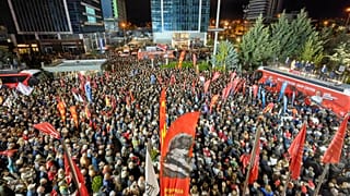 Συγκέντρωση οπαδών του Ρεπουμπλικανικού Κόμματος στην Άγκυρα