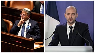 Le ministre israélien sanctionné par la France.