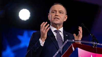 Präsident Karol Nawrocki auf der Conservative Political Action Conference (CPAC) in Dallas, 28. März 2026