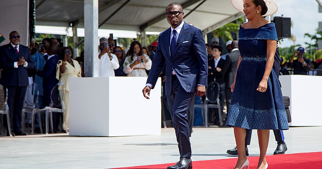 Former finance minister Romuald Wadagni sworn is as Benin's new president