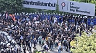 İstanbul Bilgi Üniversitesi'ndeki protestolar üçüncü gününe girdi.