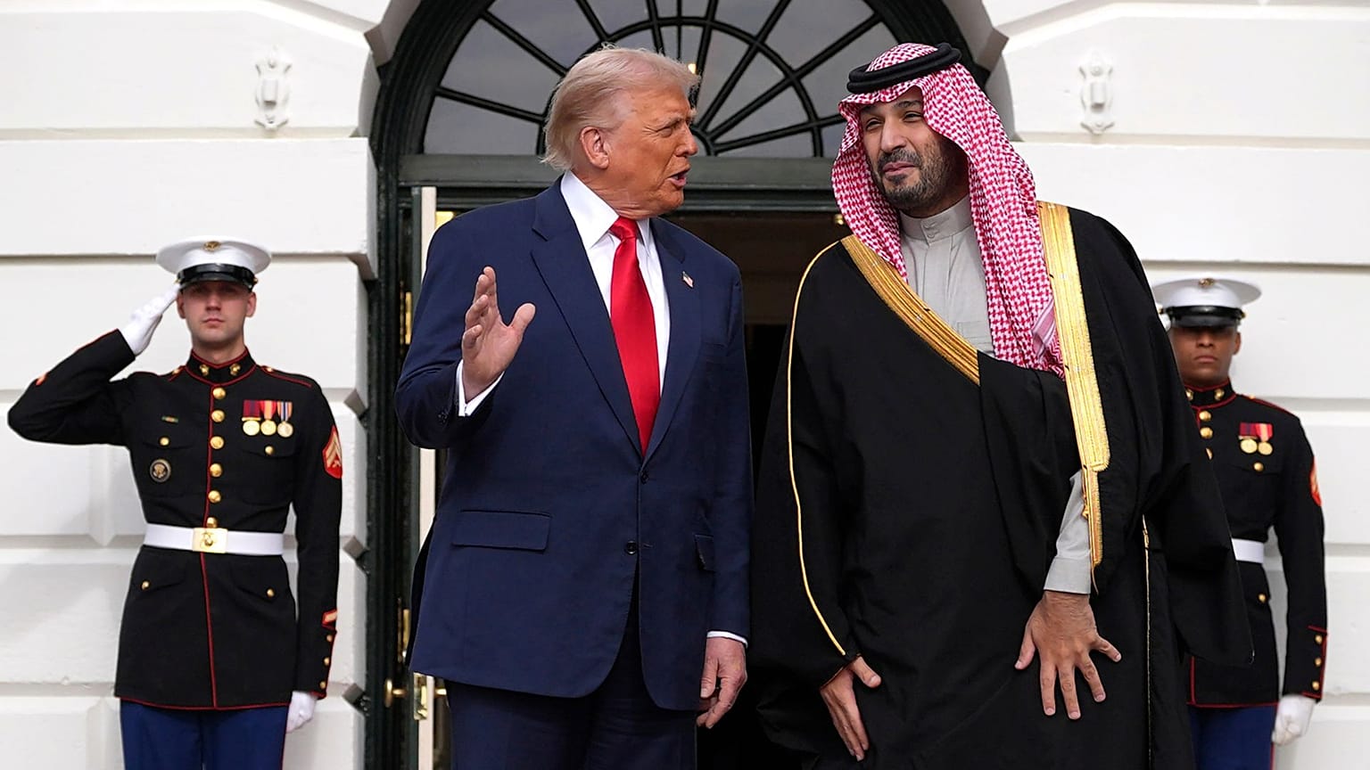 ترامپ و محمد بن سلمان