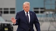 US President Donald Trump walks from Marine One to board Air Force One at Morristown Airport, Friday, May 22, 2026, in Morristown, N.J. (AP Photo/Alex Brandon)