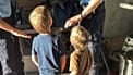 The two siblings aged three and five were abandoned in Alcácer do Sal by their mother and her partner